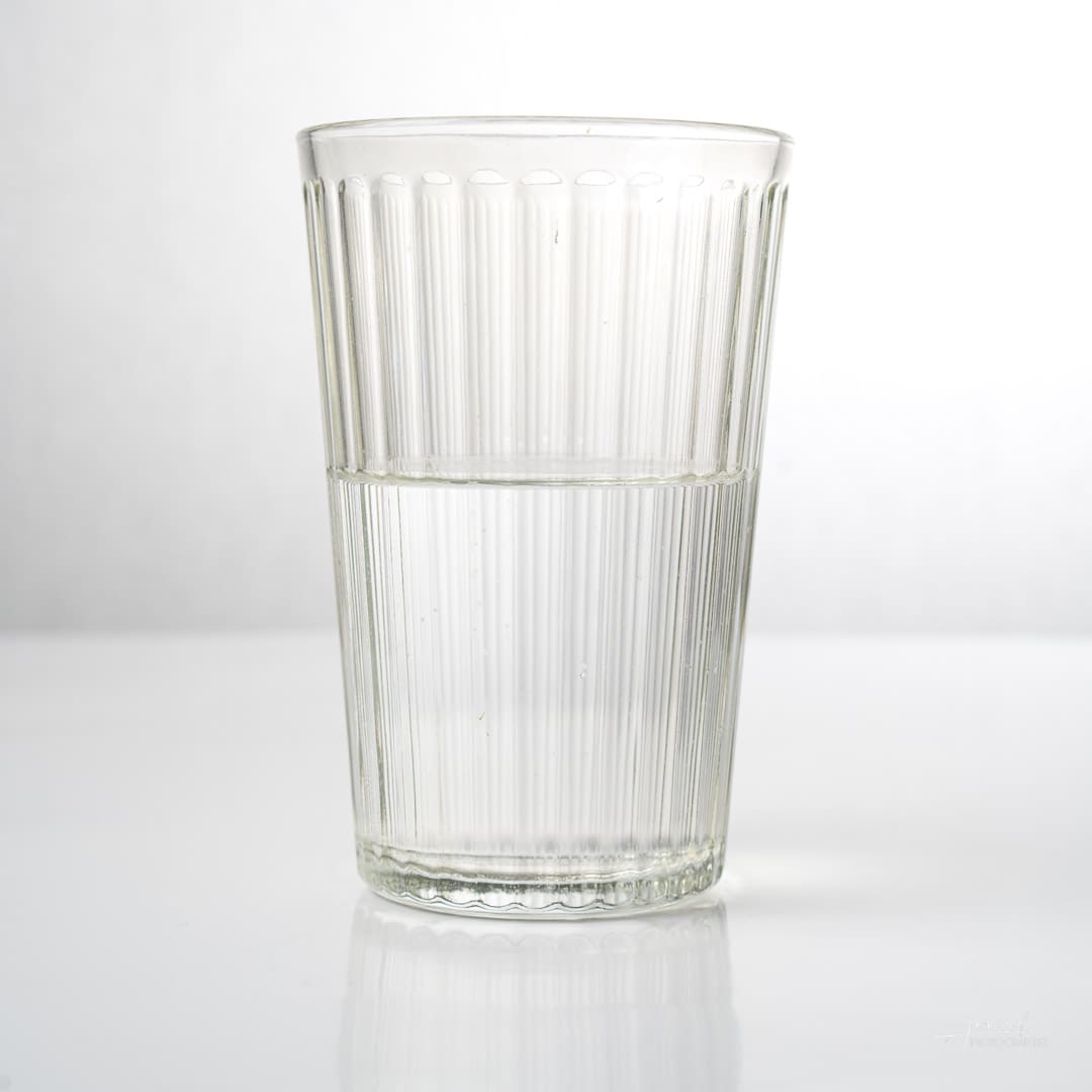 Glass of water